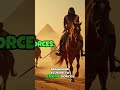 Egyptian Chariots: Warfare Revolution in Ancient Egypt #shorts
