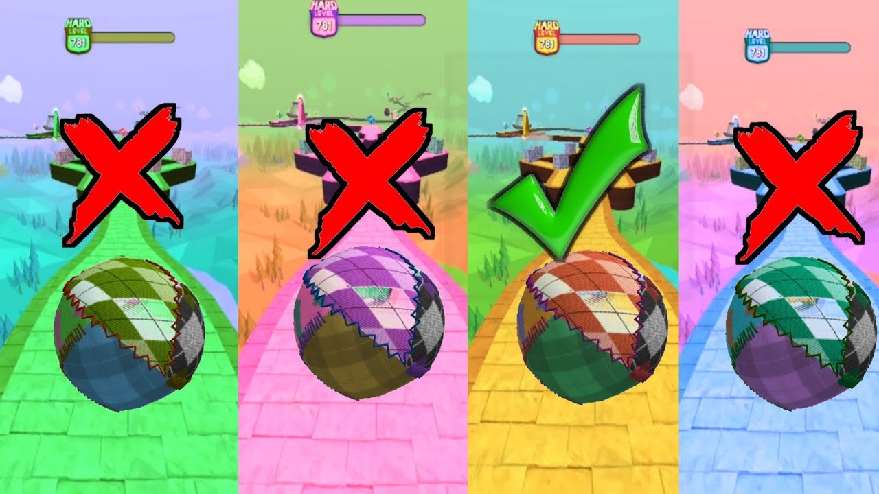 Going Balls VS Action Balls New Speedrun - Extreme Ultimate Race || iOS Games || ArbazGuruGaming