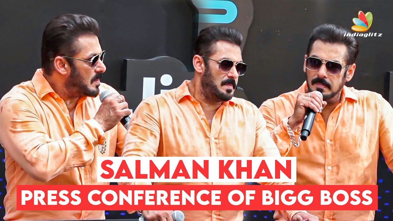 Superstar Salman Khan at Press Conference of Bigg Boss Ott 2 
