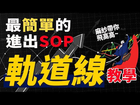 股票看不懂?期貨抓不到?那是因為你不會這一招!免計算，只看圖，有K棒就能用的軌道線!