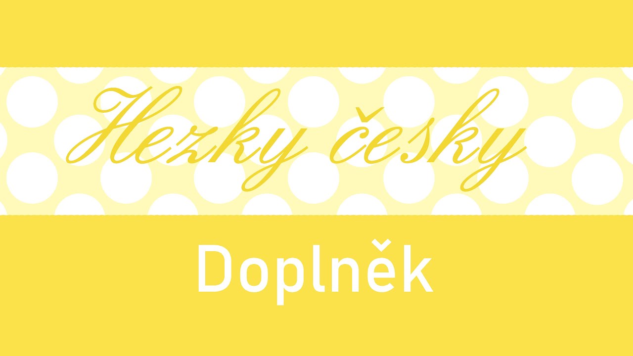 Hezky česky - Doplněk