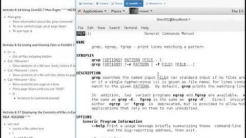 Using CentOS 7 Man Pages