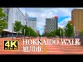 Hokkaido Walking Asahikawa（旭川）【4K HDR】