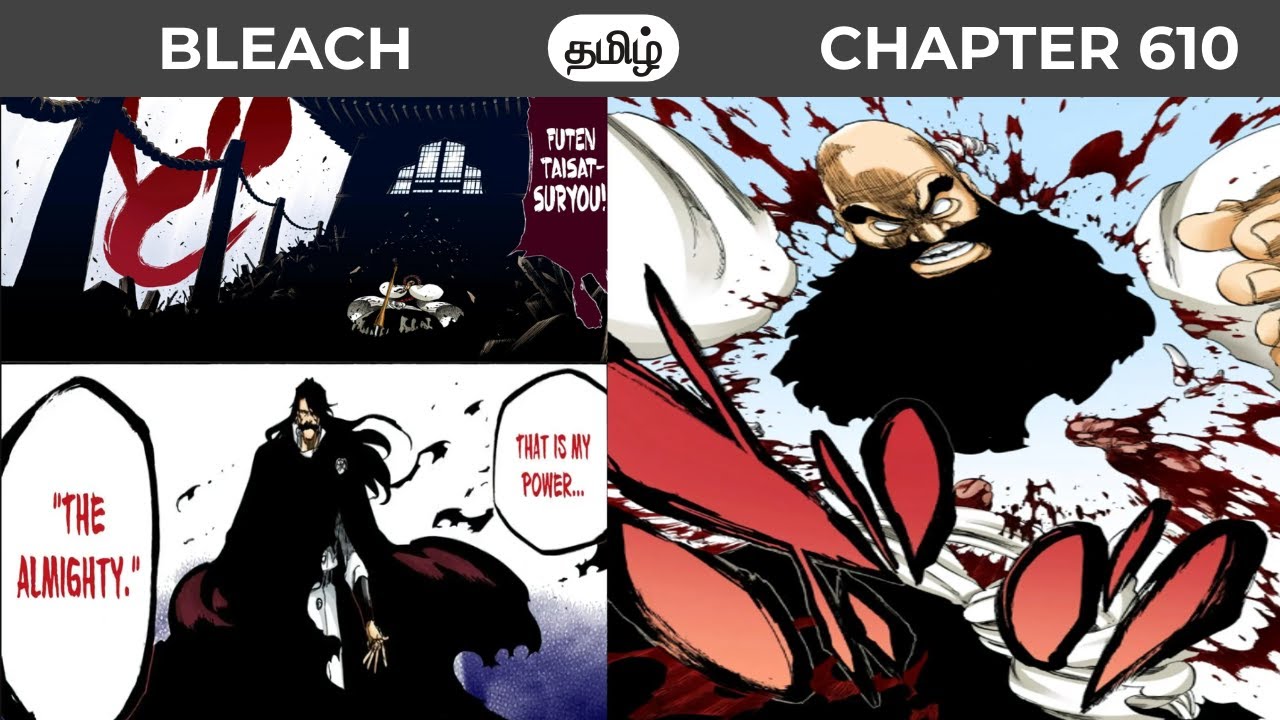 Bleach Manga Chapter 610 TYBW COUR 2 Finale Continuation Tamil