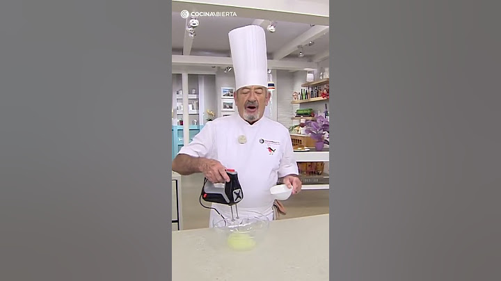 Do you know how to make MERINGUE? 👩🏻‍🍳​ Step by Step with Karlos Arguiñano 🍰​ Open Kitchen