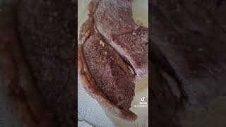 Chicken Skins And Rump Steak