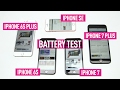 iPhone 7 vs 7 Plus vs SE vs 6S vs 6S Plus: Battery test