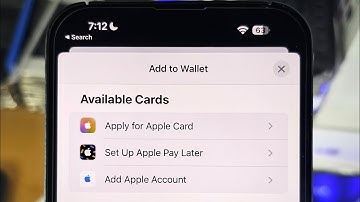 Apple Card NOT Showing in Wallet SOLVED!