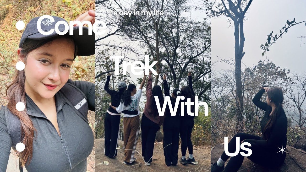 Trek+ friends+ chaos😂| Trekking vlog! #trekking#trekvlog#mountains#hiking#youtube 