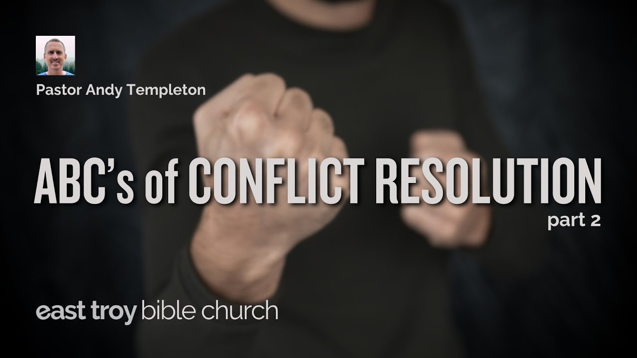 2.) ABC's of Conflict Resolution - YouTube