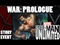 War Prologue Story Event TurkeyPlays Spider Man Unlimited 