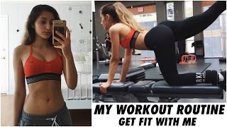 MY GYM WORKOUT ROUTINE! Get FIT with me!