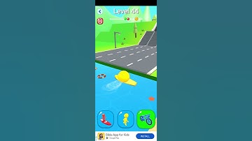 Shape-shifting Funny Race All Level Gameplay Walkthrough Master Level #176 BeamNG.drive #Shorts