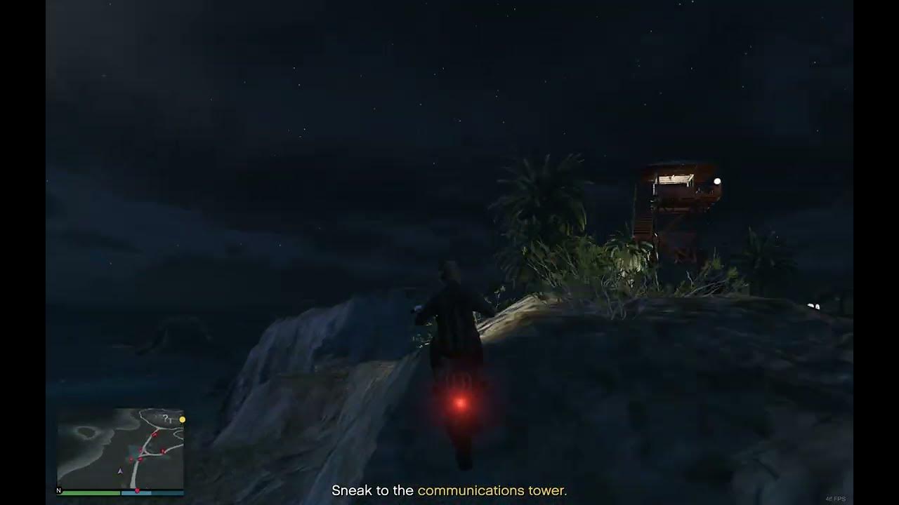 Cayo Perico Faster Way Past Central Gated Guard Tower YouTube