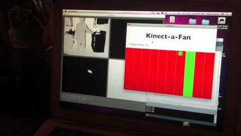 Kinect-A-Fan (Interactive Sensory Experiment)