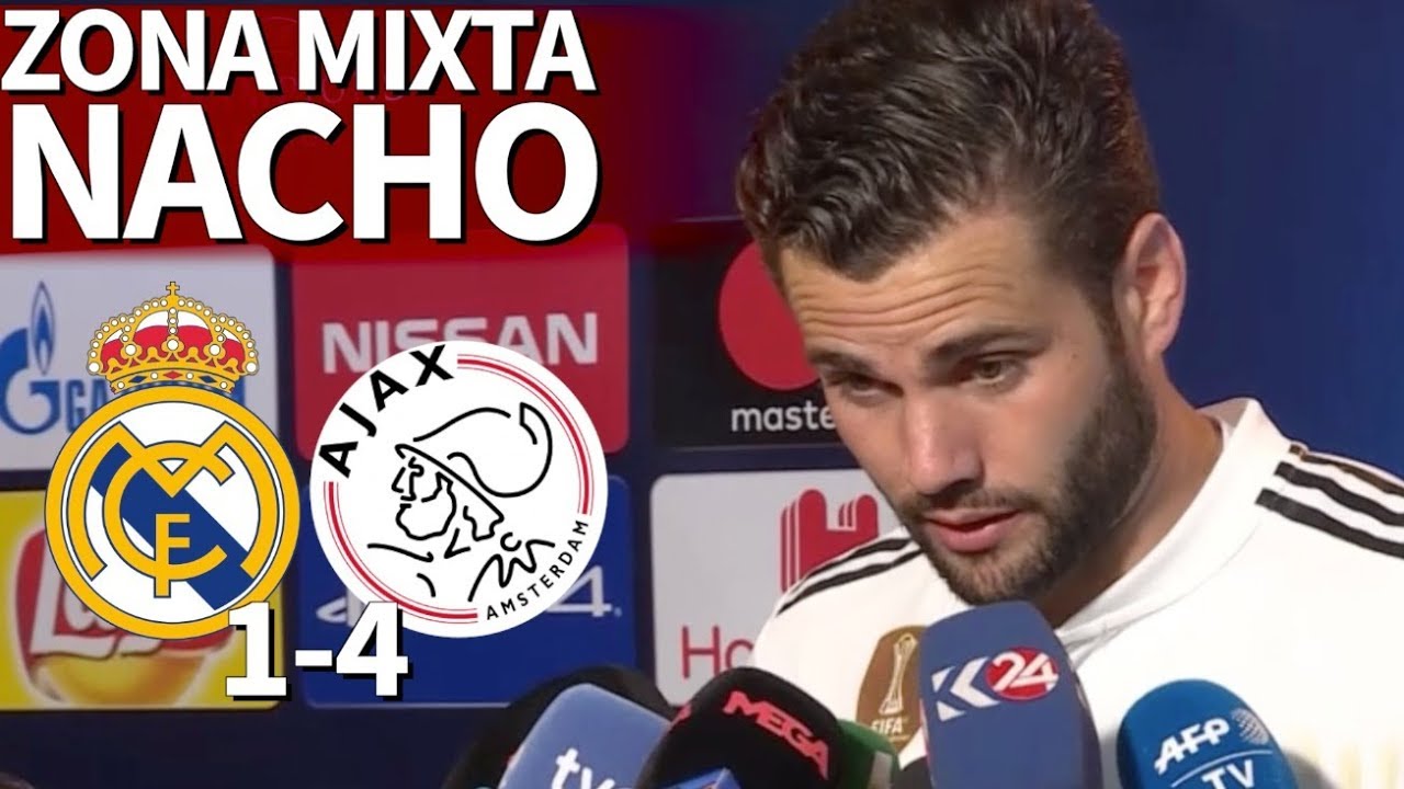 Real Madrid 1- Ajax 4 | Nacho Fernández tras la eliminación de la Champions League | Diario AS diario asi