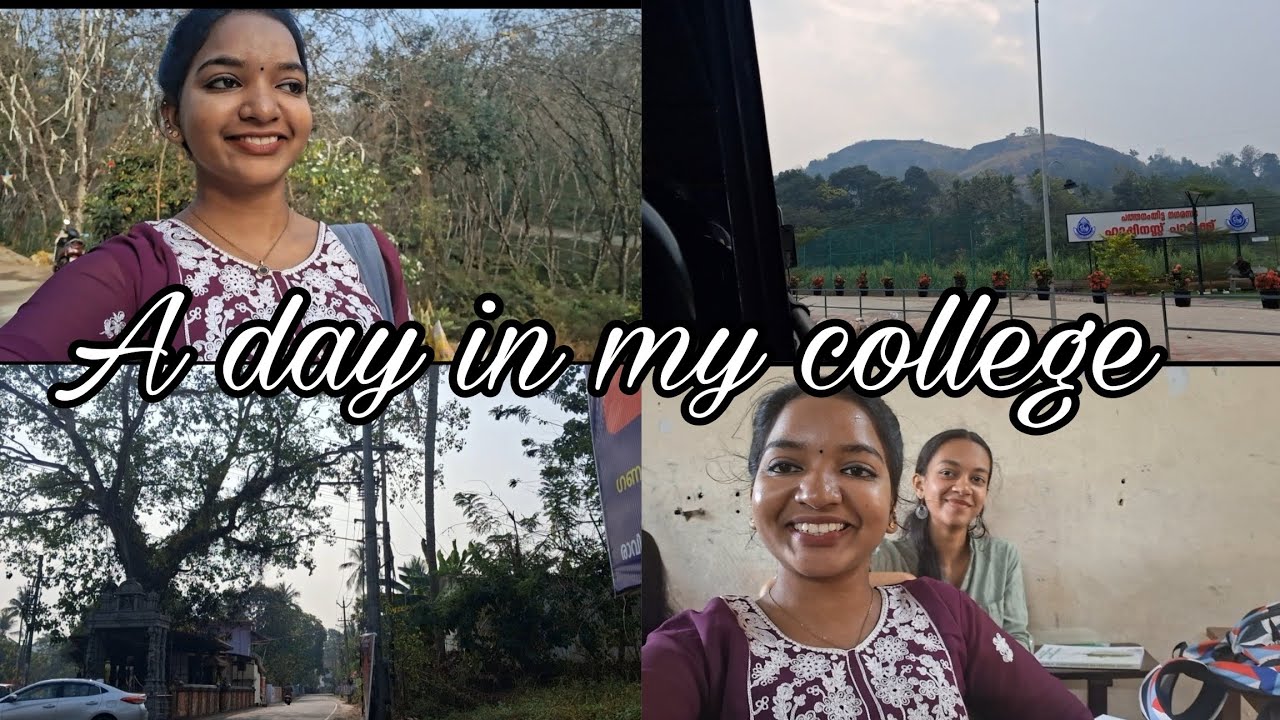 കോളേജിലെ ഒരു ദിവസം ഇങ്ങനെയൊക്കെ ആണേ... ❤️സമയം പോയ ഒരു പോക്കേ🥺