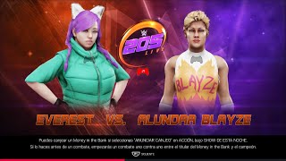 WWE 2k19 Everest vs Alundra Blayze