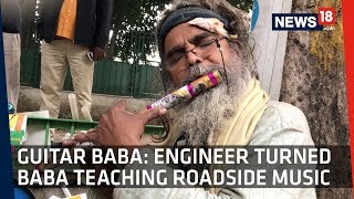 Guitar baba can be found outside andhra bhavan with an array of
flutes, guitars and keyboards. his charges for teaching music while
sitting under a tree, is ...