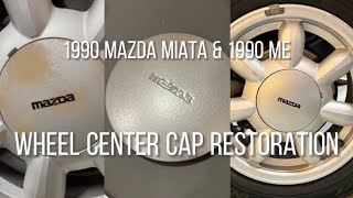 Sports Performance Project Miata 1990 - Ep 8 - Wheel Center Cap Restoration
