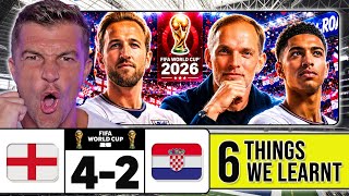 6 THINGS WE LEARNT FROM ENGLAND 4-2 CROATIA