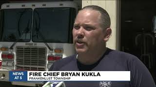Dry weather causing risk for potential wildfires