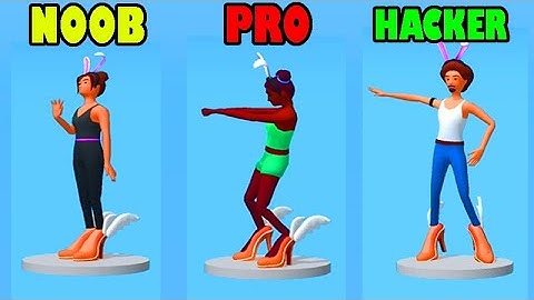 NOOB vs PRO vs HACKER in High Heels Game 2021 ( ios - Android ) gameplay