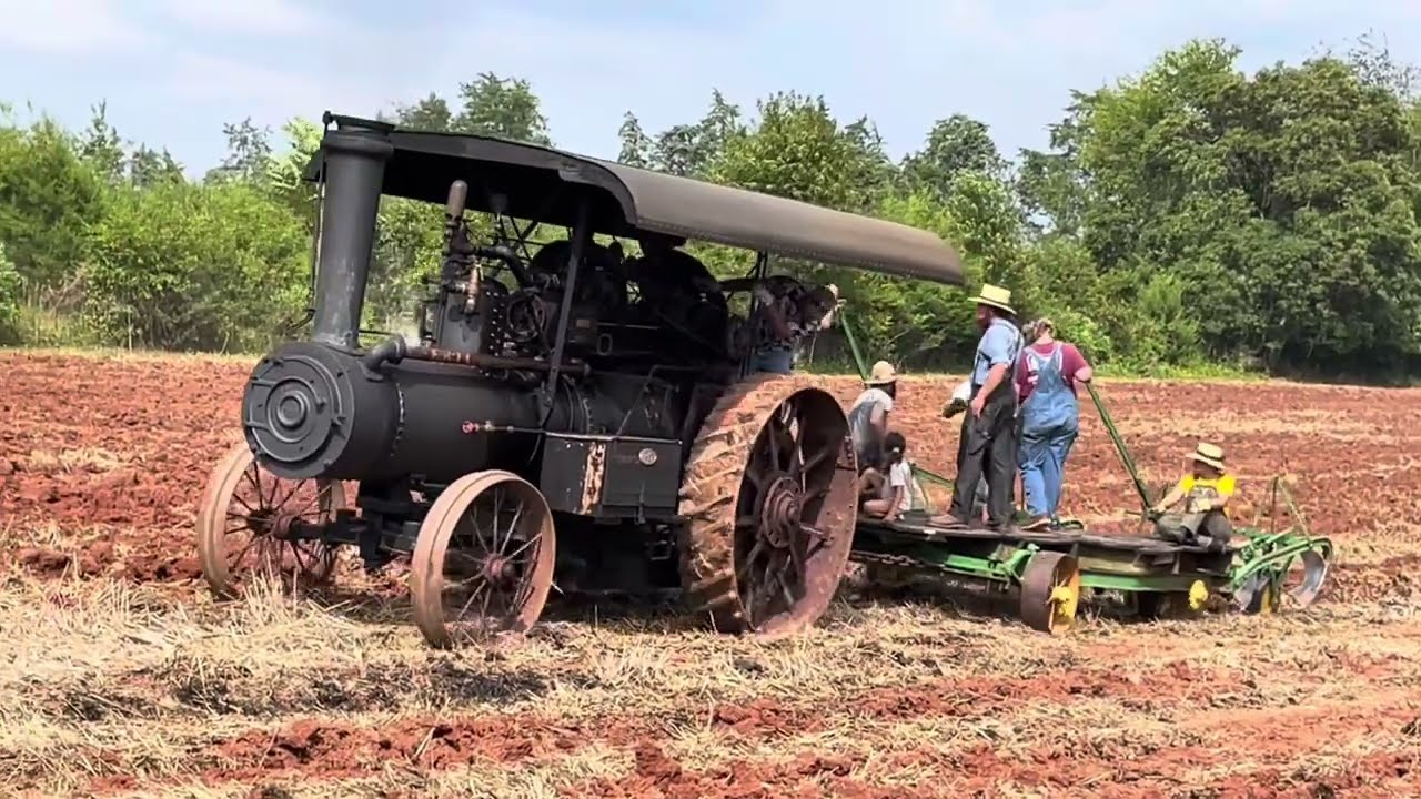 Frick Steam Engine Plowing