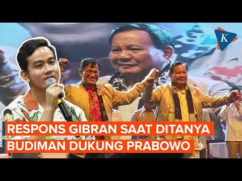 Tanggapan Gibran soal Dukungan Budiman Sudjatmiko ke Prabowo Subianto
