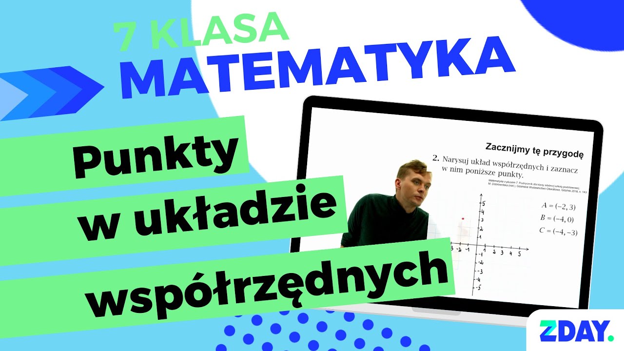 Zaznaczanie punktów w układzie współrzędnych | Matematyka 7 klasa - YouTube
