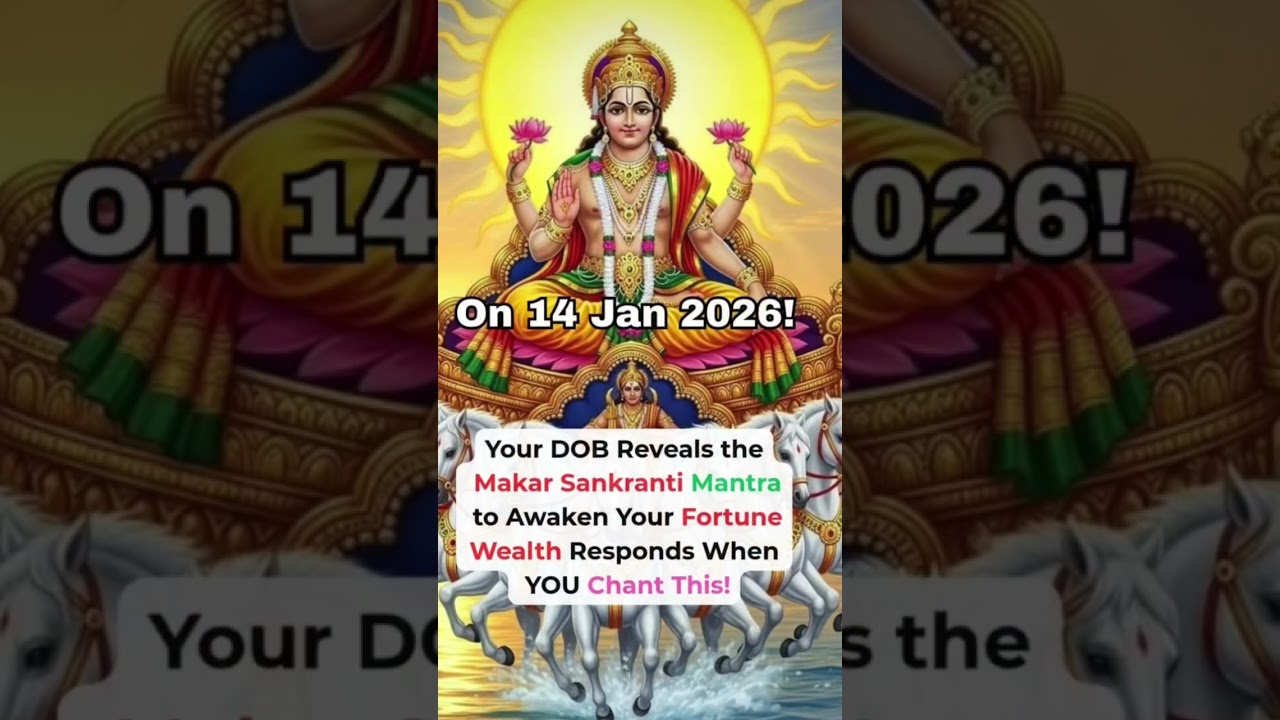 🎊Makar Sankranti Mantra 🪄 