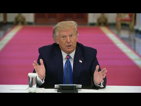 Trump on virus surge: 'When you test, you create cases'