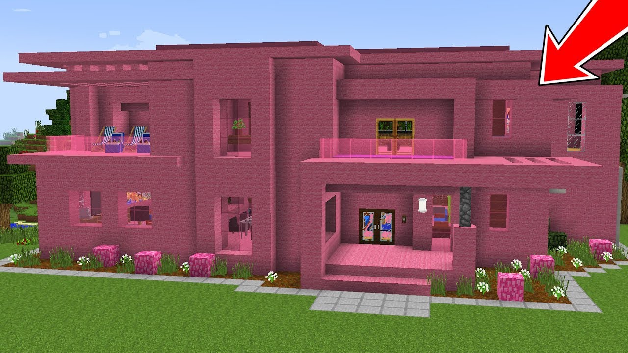 Nova casa Rosa!  Minecraft Brasil ™ Amino