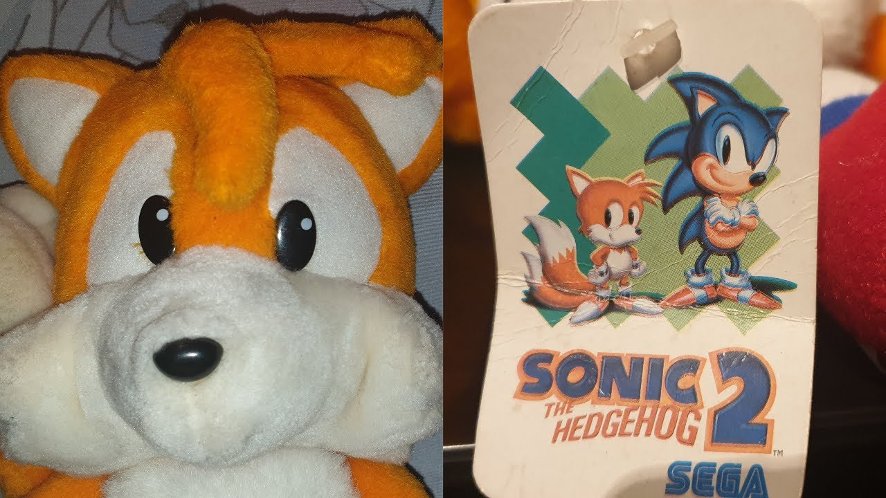 Sonic the Hedgehog 8.75 Classic Tails Plush Toy