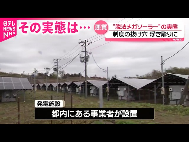 脱法メガソーラー】