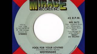 Whitesnake - Fool for Your Loving (1980 Version) chords