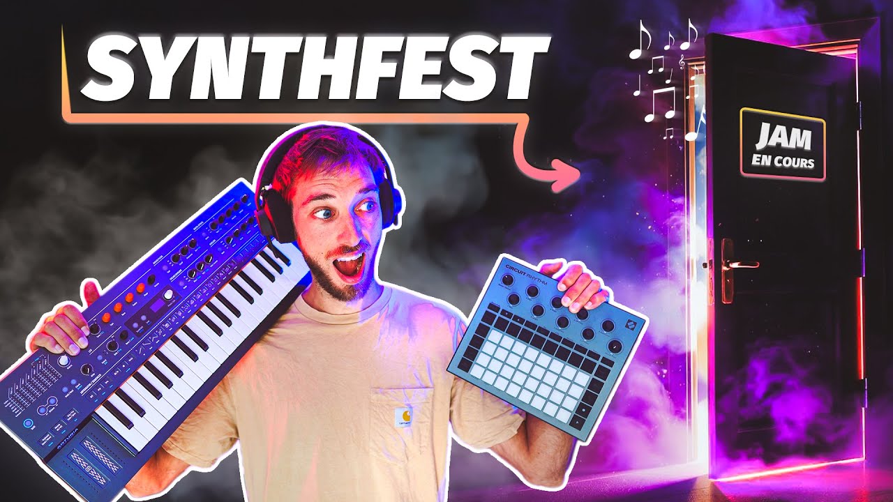 Synthfest 2025 | Jam CLANDESTIN au plus grand salon du synthé 😱