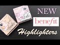 Benefit NEW Cookie & Tickle Highighters: Swatches, Application, Review