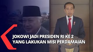 Jokowi, Presiden RI Kedua yang Lakukan Perjalanan untuk Misi Perdamaian Dunia