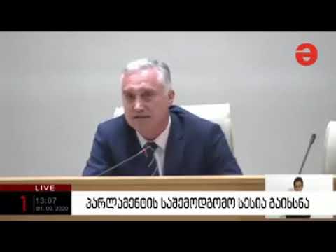 კონსერვატორების საპარლამენტო შემადგენლობის მიმართვა საქართველოს მთავრობას