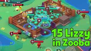 15 Lizzy Rules the Whole Map | Zooba || TargoGaming