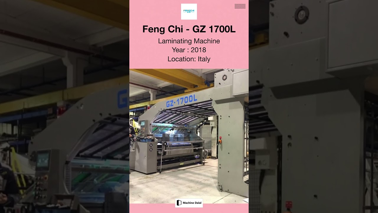 Used Print Machine for SALE | Feng Chi - GZ 1700L 