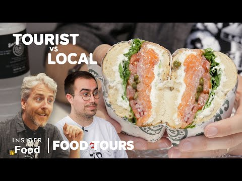 Finding The Best Bagel in New York Food Tours Food Insider