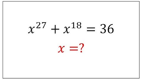 Solving an Interesting Exponential Equation | You must try
