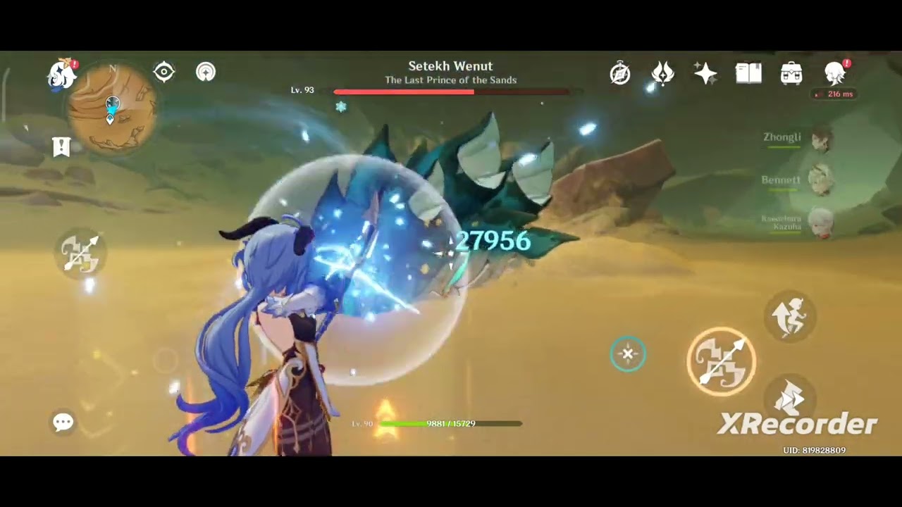 [Genshin Impact] Ganyu vs Wenut