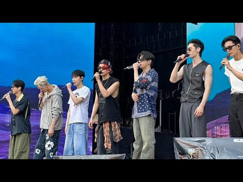 Enhypen Walk the line Concert Soundcheck in Bangkok today