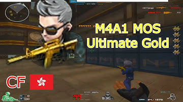 CrossFire Offline | M4A1 MOS Ultimate Gold - Zombie V4 Chơi Y Như Thật