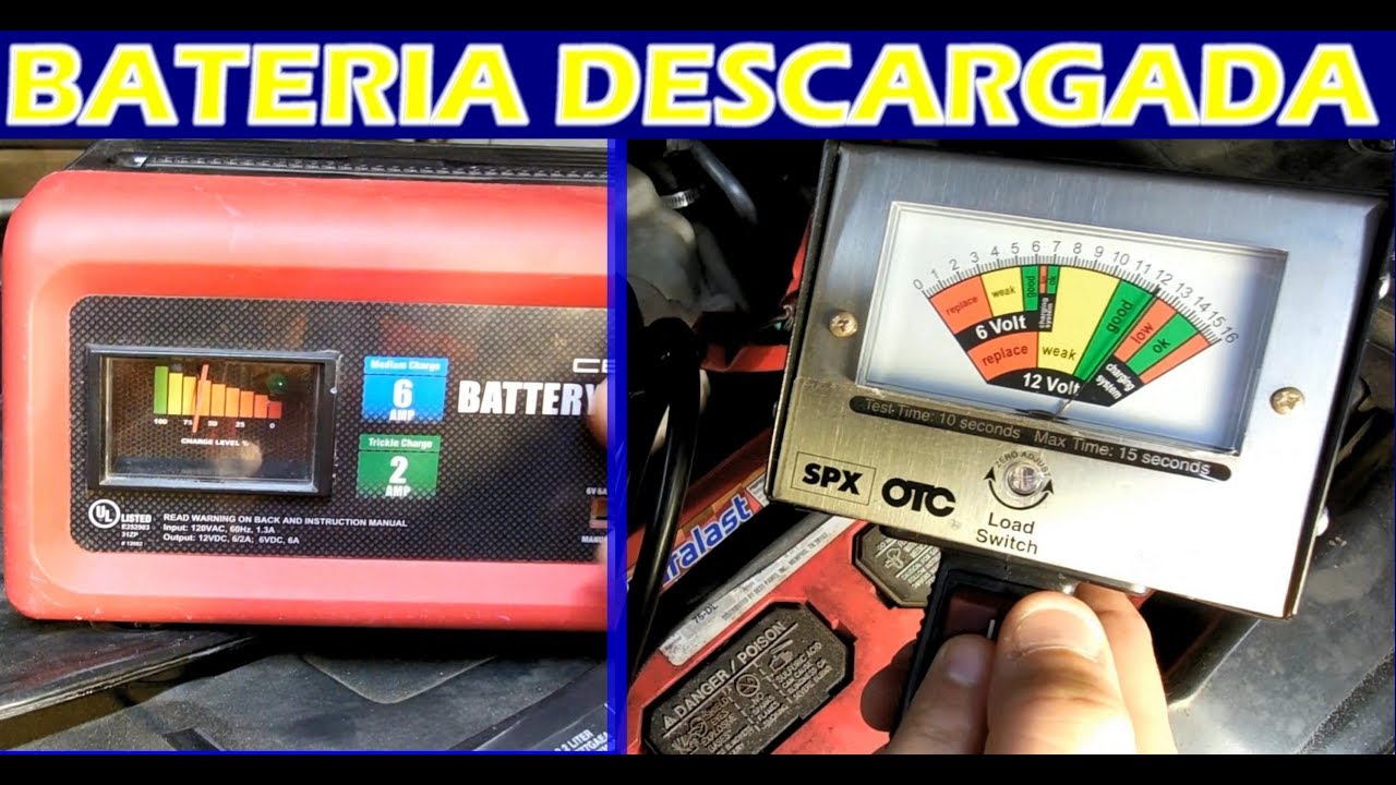 Diagnostico de Bateria que se Descarga Seguido (constantemente) - YouTube