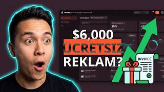 TikTok Ads Manager Kullanımı ve Reklam Verme Rehberi 2026 | 6000$ Reklam Kredisi