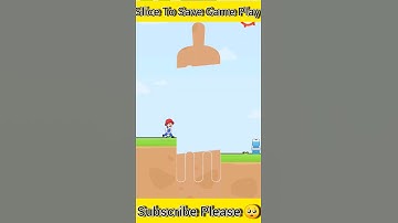 Slice To Save Game Play🤓 #shorts #viral #gaming